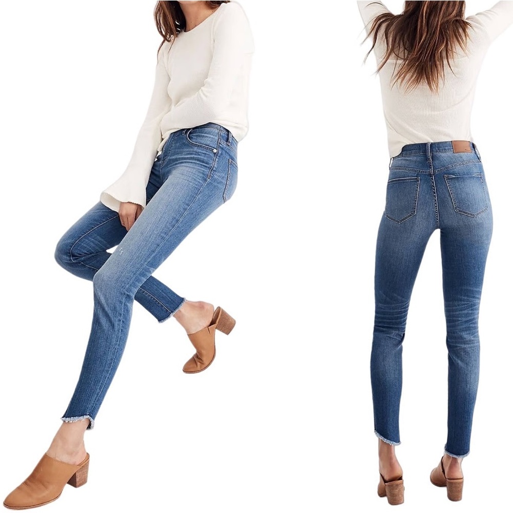 Madewell Tulip Hem Ankle Skinny
